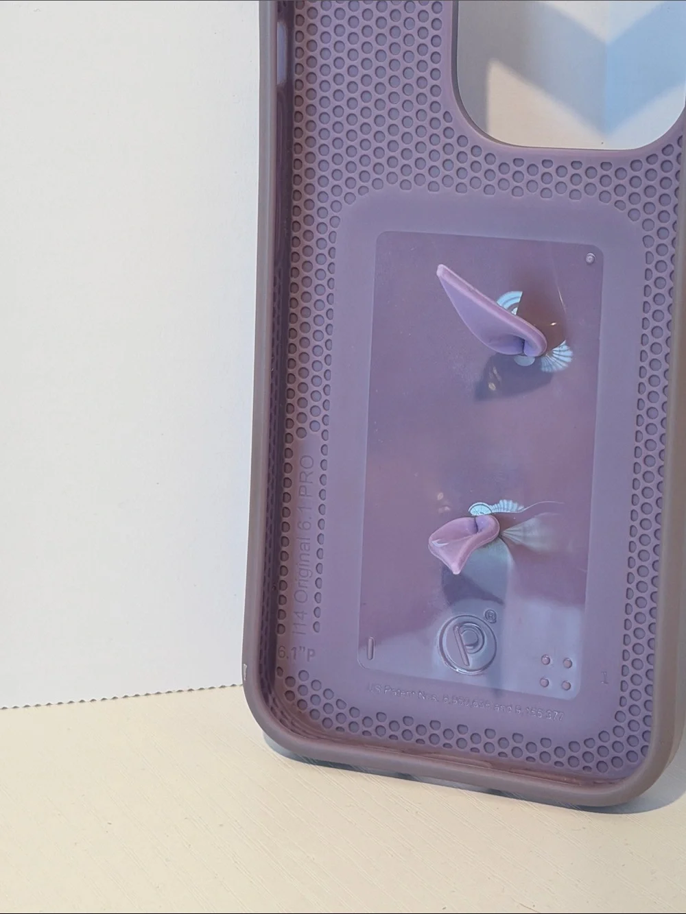Loopy Case Lilac Purple Phone Case with Loop Grip fits iPhone 14 Pro